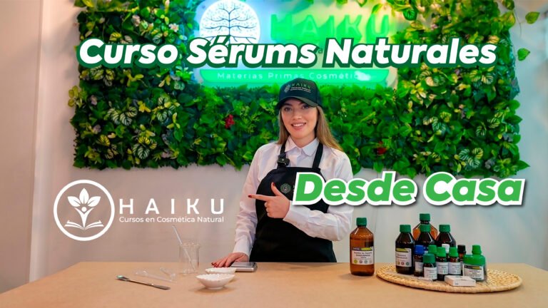 Curso de Sérums Naturales desde Casa
